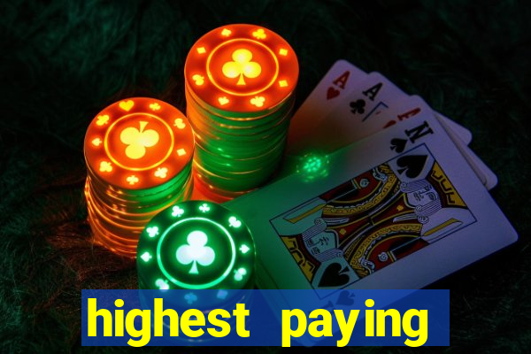 highest paying online casino