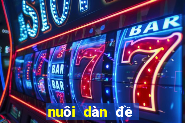 nuôi dàn đề 10 số