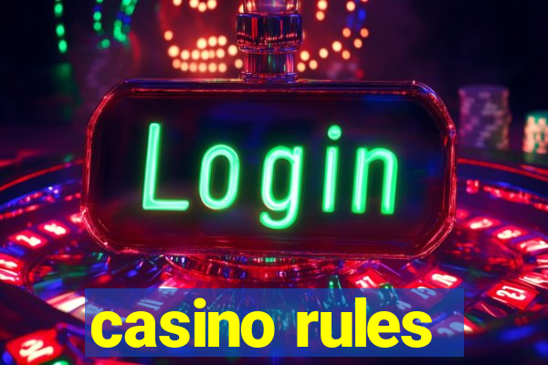 casino rules