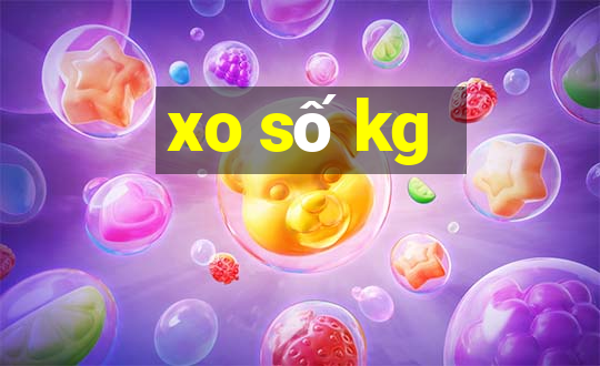 xo số kg