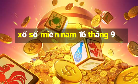 xổ số miền nam 16 tháng 9