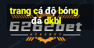 trang cá độ bóng đá dkbl