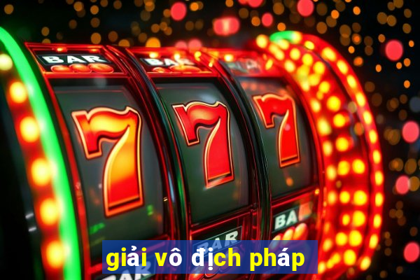 giải vô địch pháp