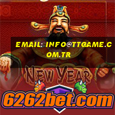 Email: info@ttgame.com.tr