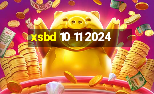 xsbd 10 11 2024