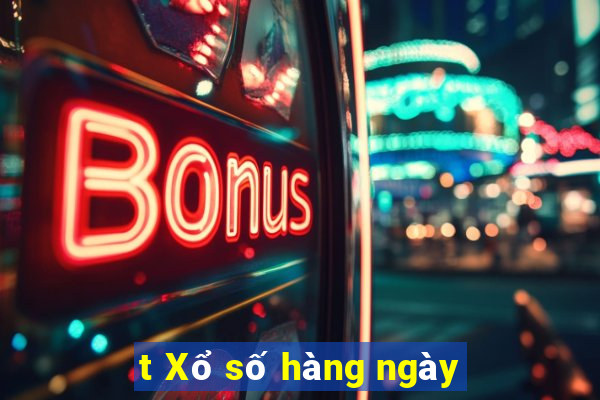 t Xổ số hàng ngày