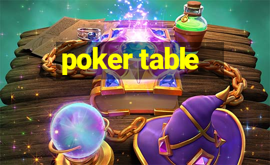 poker table