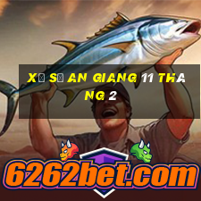 xổ số an giang 11 tháng 2