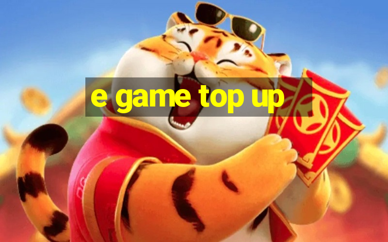 e game top up