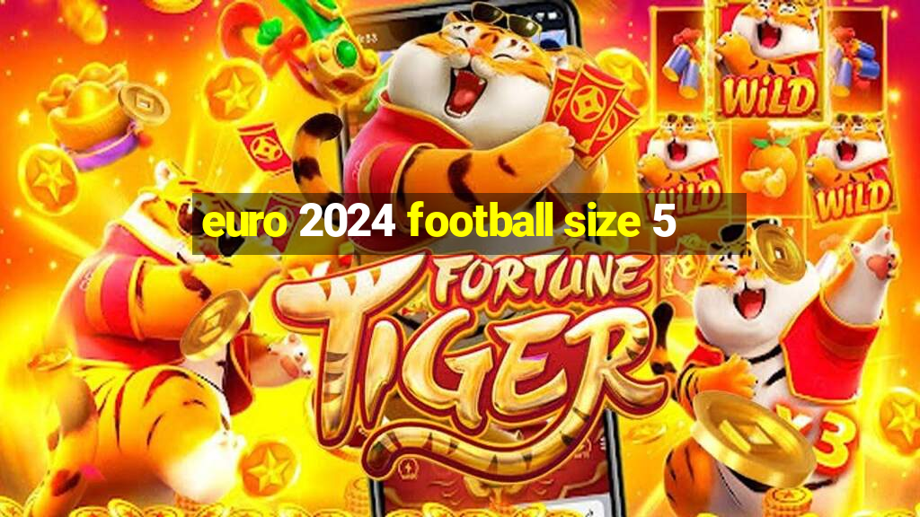 euro 2024 football size 5