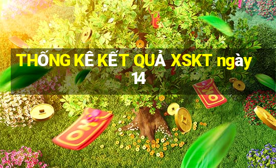 THỐNG KÊ KẾT QUẢ XSKT ngày 14