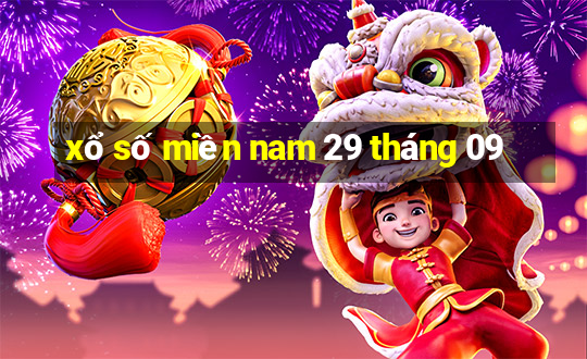 xổ số miền nam 29 tháng 09