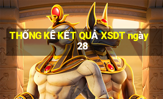 THỐNG KÊ KẾT QUẢ XSDT ngày 28