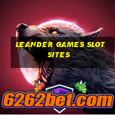 leander games slot sites