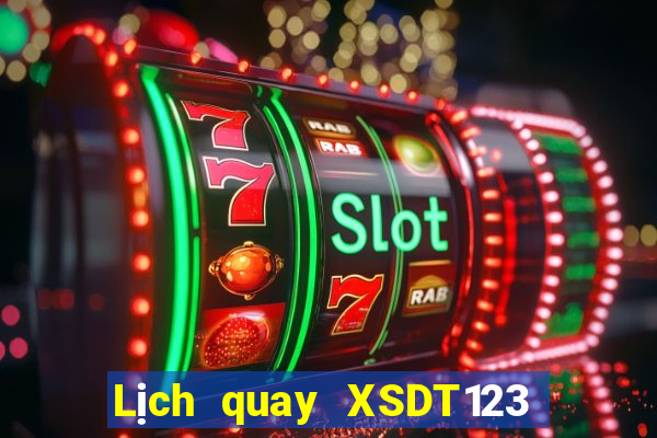 Lịch quay XSDT123 ngày 23