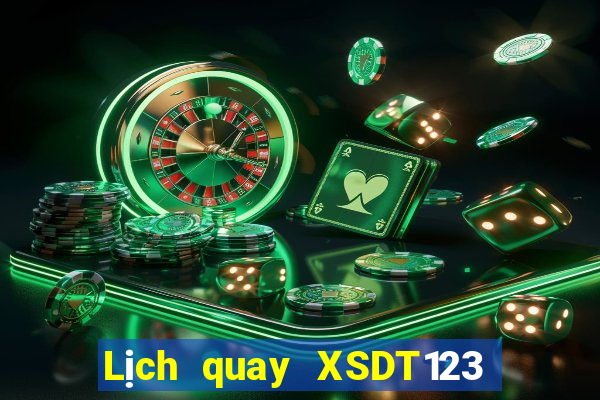 Lịch quay XSDT123 ngày 23