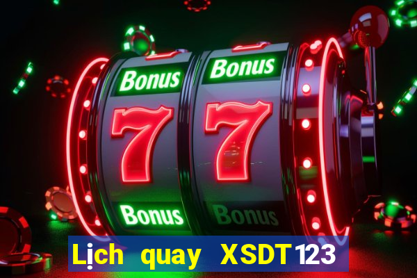 Lịch quay XSDT123 ngày 23