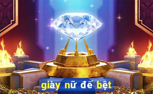 giày nữ đế bệt