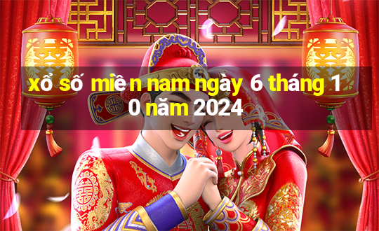 xổ số miền nam ngày 6 tháng 10 năm 2024