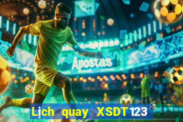 Lịch quay XSDT123 Thứ 5