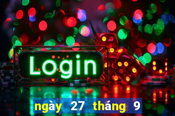 ngày 27 tháng 9 xổ số sóc trăng