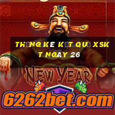 THỐNG KÊ KẾT QUẢ XSKT ngày 26