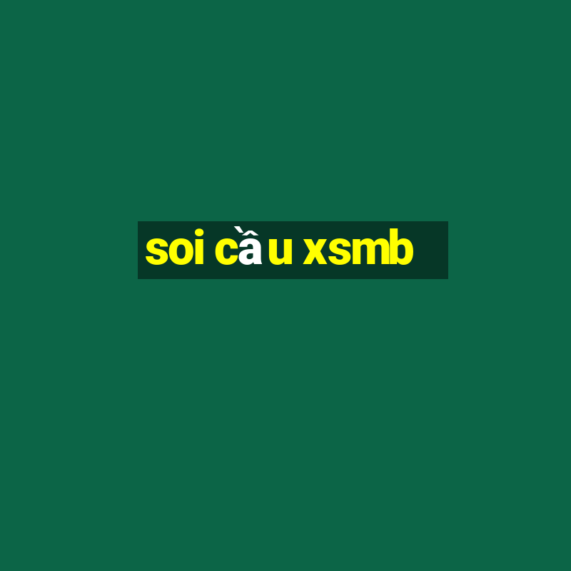 soi cầu xsmb