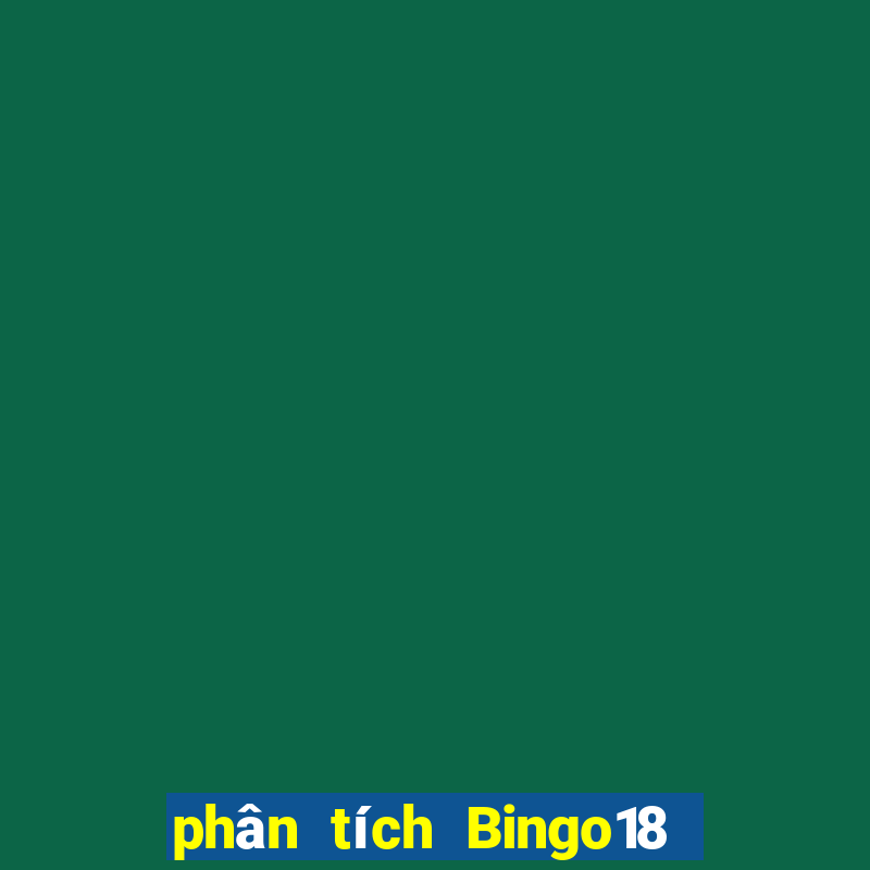 phân tích Bingo18 ngày 14