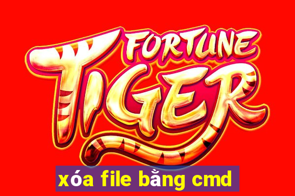 xóa file bằng cmd