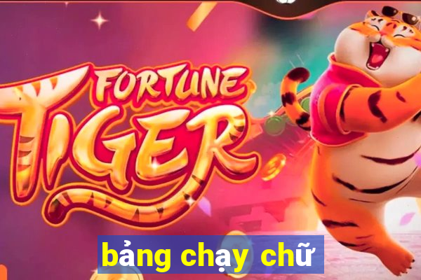 bảng chạy chữ