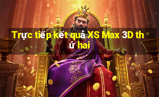 Trực tiếp kết quả XS Max 3D thứ hai