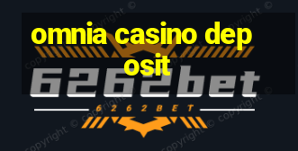 omnia casino deposit