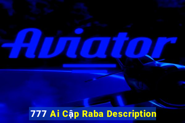 777 Ai Cập Raba Description