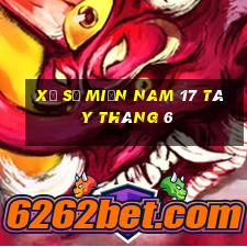 xổ số miền nam 17 tây tháng 6