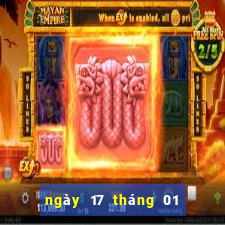 ngày 17 tháng 01 xổ số đà nẵng