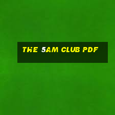 the 5am club pdf