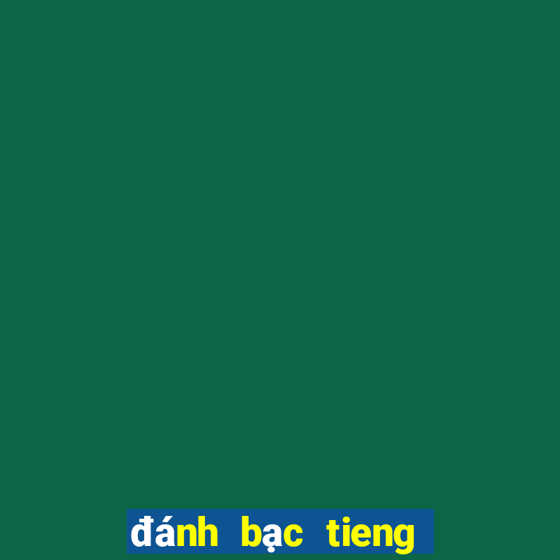 đánh bạc tieng anh la gi