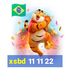 xsbd 11 11 22