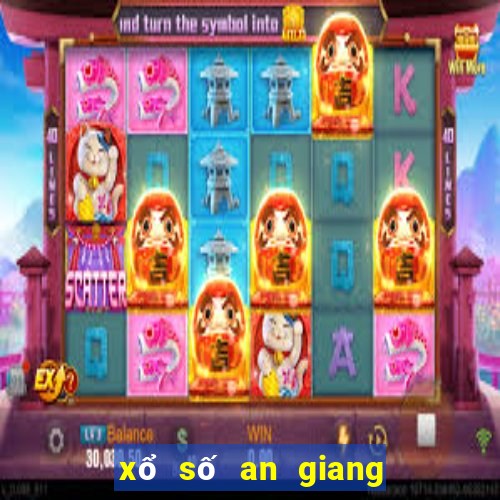 xổ số an giang 12 tháng 1