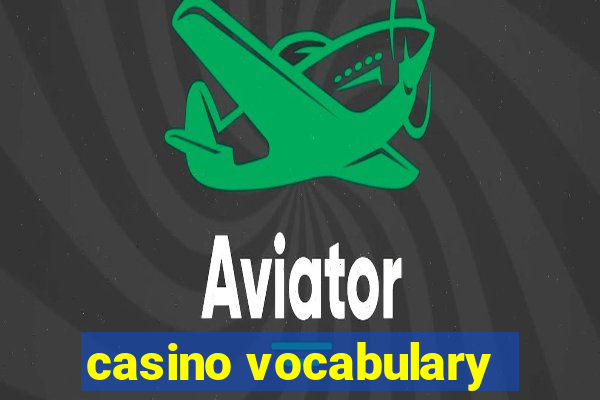 casino vocabulary