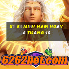 xổ số miền nam ngày 4 tháng 10