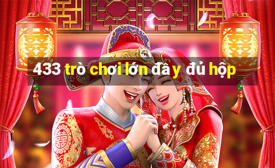 433 trò chơi lớn đầy đủ hộp