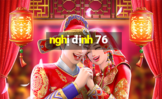 nghị định 76