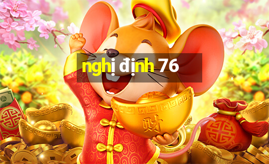 nghị định 76