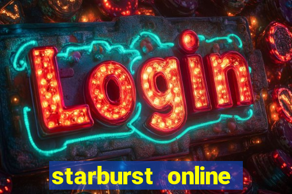 starburst online casino game