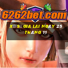 xổ số gia lai ngày 25 tháng 11