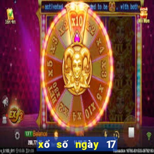 xổ số ngày 17 tháng 6