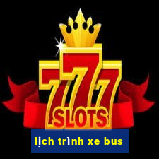 lịch trình xe bus