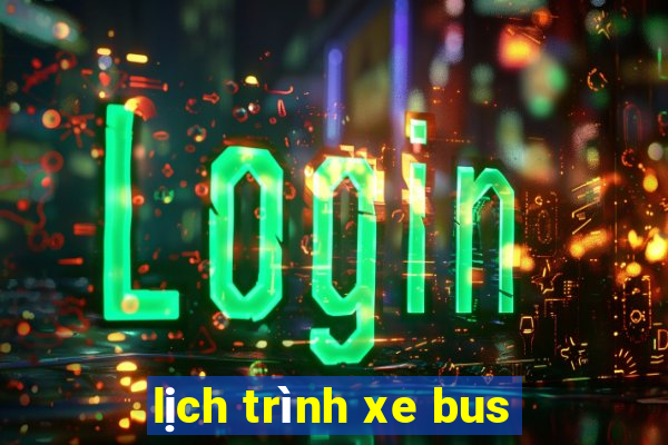 lịch trình xe bus