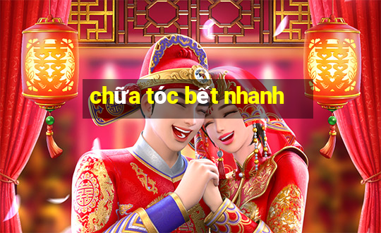 chữa tóc bết nhanh